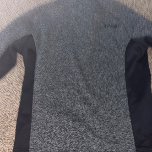 Men’s Spyder Gray and Black Quarter-Zip Pullover Large - Picture 8 of 8